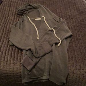 Gray sweatshirt
